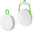 Epicka Tracker Tags with Adjustable Strap, 2-Year Battery, 2 Pack, White | Works with Apple Find My (iOS Only), IP67 Waterproof, NFC-Enabled Item Finder for Keys, Luggage, Bikes, and Pets by EPICKA