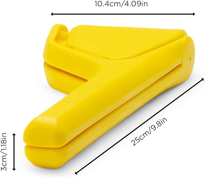 Dreamfarm Fluicer Fold-Flat Citrus Juicer - Lemon Easy, manual fresh lemon juice squeezer with pip catcher, suits lemons and limes, compact storage, 10" | Space-saving storage, gets every last drop - Image 9