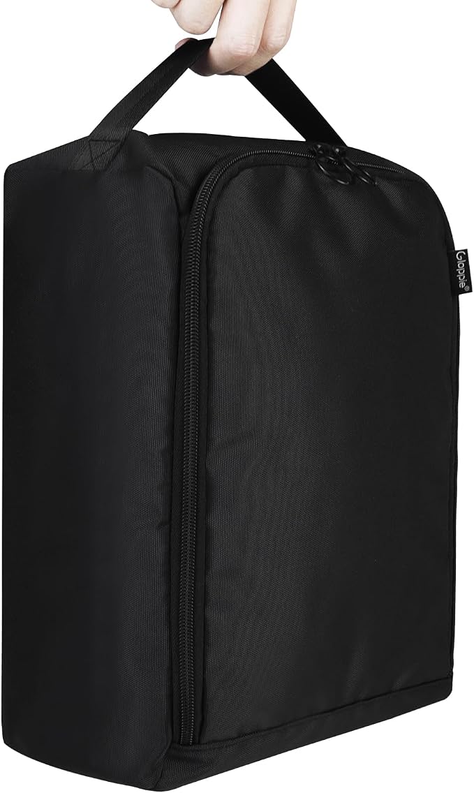 Gloppie Shoe Bags Travel Pouch (2 Pack) - Large Shoes Storage Bag Organizer, Black - Perfect for Men, Women, Business Trips & Gym - Image 4