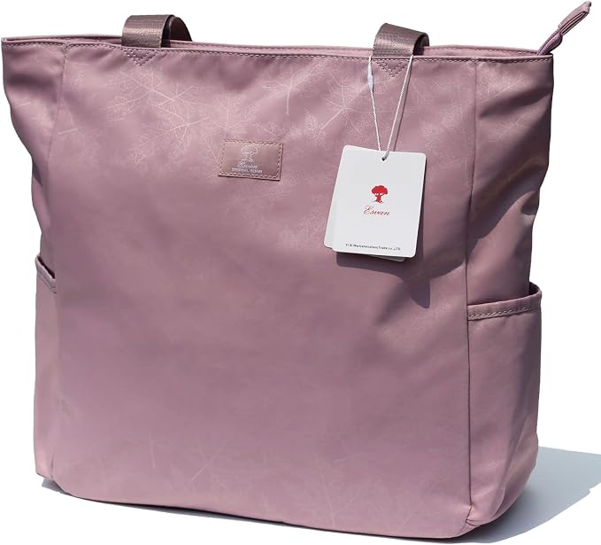 ESVAN Original Floral Water Resistant Large Tote Bag Shoulder Bag for Gym Beach Travel Daily Bags Upgraded - Image 8