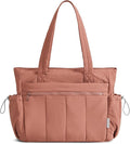 Tote Bag for Women, Lightweight Large Puffer Bag, Quilted Shoulder Purses Handbags for Travel Work by EASYSO