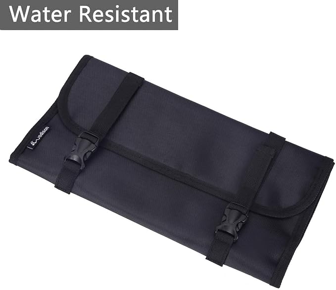 Foldable Clear Hanging Travel Toiletry Bag Cosmetic Organiser Storage - Image 7
