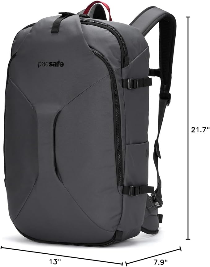Pacsafe EXP45 Anti-Theft Carry-On Travel Pack, Slate - Image 13