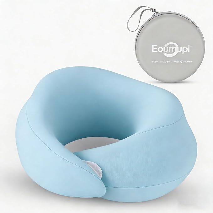 Travel Neck Pillow Airplane,Memory Foam Neck Pillow Travel,Flight Pillow by Unknown