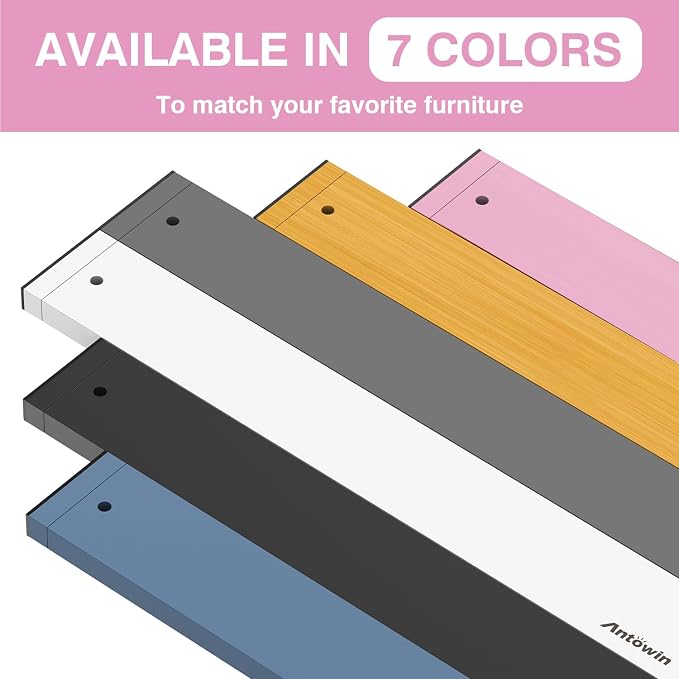 Expandable Bamboo Drawer Dividers Organizers, Drawer Separators Splitter, 17-22 inches Long Adjustable Spring-loaded Organizer for Large Utensil, Clothes, Tools(Pink) - Image 8