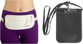 Complete RFID Travel Security Set - Hidden Money Belt and Sleek Neck Wallet - Ultimate Protection for Your Valuables on the Go. by BoxikiTravel