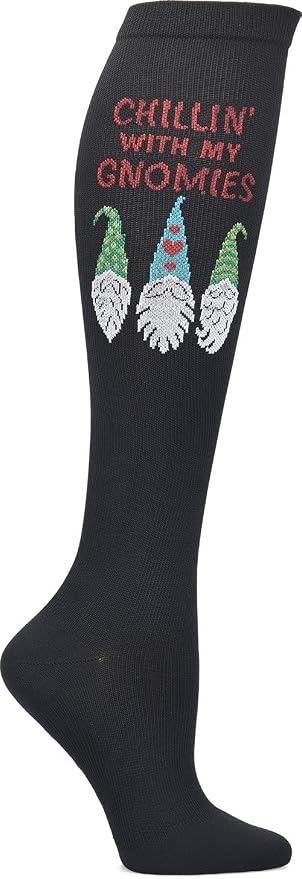 Nurse Mates Women's Calf Socks | 12-14 mmHg Compression | Superior Support & Comfort | 1 Pair by Nurse+Mates