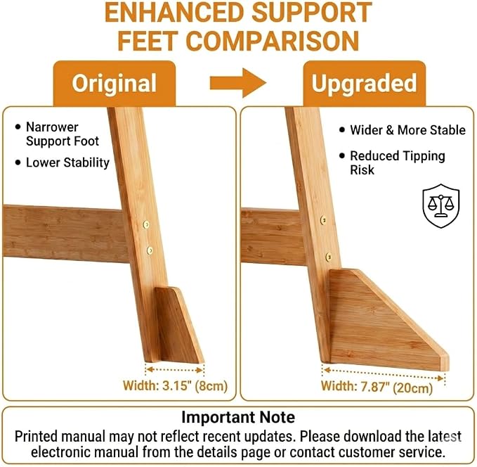 COSYLAND Toddler Standing Tower Foldable Toddler Kitchen Step Stool | Adjustable Height Folding Step Stool for Kids Learning and Cooking - Ages 18 Months to 6 Years with Safety Net Natural - Image 2