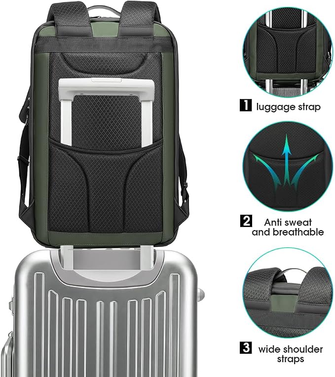 BANGE Tech Laptop Backpack for Men and Women - Image 8