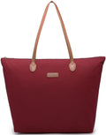Water Resistant Light Weight Nylon Tote Bag Handbag by NNEE