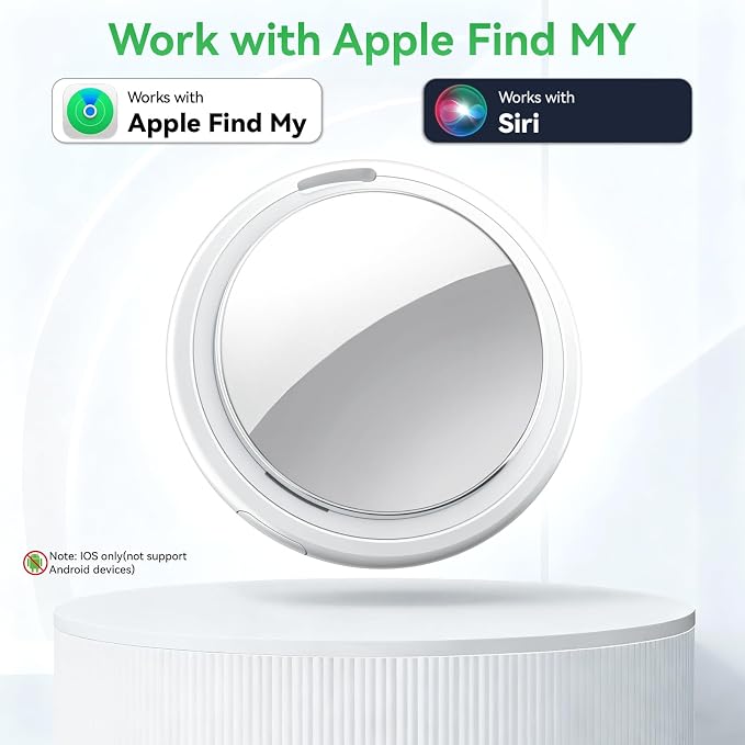 Air Tracker Tags-4 Pack, Item Finders Works with Apple Find My(iOS Only), Air Tracker Tags with 4 Case, Bluetooth Tracker Keys Finder and Item Locator & GPS Trackers for Kids/Pets/Dog/Luggage/Wallet - Image 2