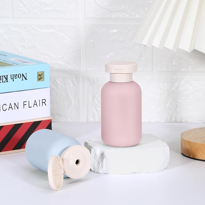 Travel Shampoo Bottle, Empty Plastic Squeeze Bottles 3.4oz with Flip Cap, Lotion Container for Toiletries - Image 4