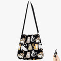 BeeGreen Reusable Grocery Shopping Bag -Travel Tote Bag - Foldable Compact Sturdy Bags by BeeGreen