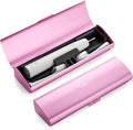 Aluminum Electric Toothbrush Travel Case, 2 in 1 Travel Toothbrush Holder for Oral B/Oral-B Pro 1000 1500 5000 and Most Electric Toothbrush for Traveling, Removable Silicone Liner-Pink by Oralphi