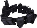10 in 1 Duty Belt Black Law Enforcement Tactical Equipment System Set 10 pcs by HUNANBANG