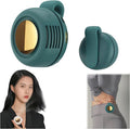 Portable Bladeless Fan, 3 Speed Silent Mini Whirlwind Fan, Hands-Free Wearable with Waist Clip for Office/Travel/Outdoor, USB Rechargeable Personal Cooling (Green) by Unknown
