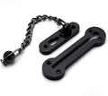Screen Door Latch – Heavy Duty 304 Stainless Steel Apartment Security Lock, French Door Lock, Storm Door Latch, Child Proof & Anti-Break-in Protection (Black) by TOPTAKE