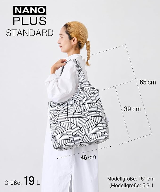 Compact Reusable Grocery Tote Bag – Lightweight, Foldable & Packable Shopping Bag for Travel - Image 2