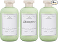 6.8oz Travel Bottles for Toiletries, Empty Plastic Squeeze Bottles with Flip Cap, Lotion Container for Toiletries Travel Size Shampoo and Conditioner (3 pack Green) by UMETASS