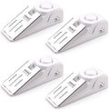 EMDMAK Door Stop Alarm with 120DB Siren Door Stop for Home & Travel (White) (Pack of 4) by EMDMAK%C2%AE