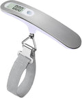 QUMOX High Precision Digital Travel Scale for Suitcase Luggage Weight 110lb 50KG Capacity Silver by QUMOX