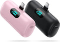 [2 Pack]Portable Charger Power Bank for iPhone 17/16/15,Mini USB C Portable Power Bank 5500mAh Fast Charging Battery Pack Travel Essentials for iPhone 15/16/17 Plus/17 Pro/17 Pro Max,Samsung Android by Swyop