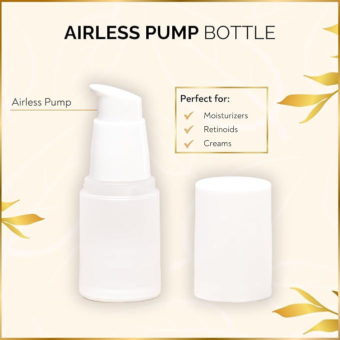 11 Piece Travel Skincare Containers Set - TSA Approved Toiletry Bag & Travel Size Toiletries Bottles - Airless Pump, Dropper Bottles & Travel Size Containers for Serums, Moisturizers, & Oils - Image 4
