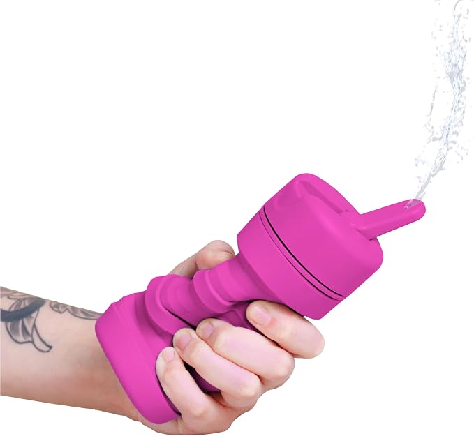 TUSHY Travel Bidet, Collapsible and Expandable Peri Bottle, Fuchsia Friday | Discreet Portability, Refreshing Clean at Home, Camping and Outdoors, Hemorrhoid Relief, Postpartum Care by TUSHY