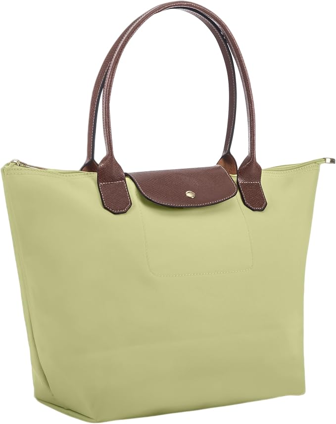 Tote Bag for Women Foldable Shoulder Bag Nylon Weekend Hobo Handbag - Image 2