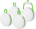 Epicka Tracker Tags with Adjustable Strap, 2-Year Battery, 4 Pack, White | Works with Apple Find My (iOS Only), IP67 Waterproof, NFC-Enabled Item Finder for Keys, Luggage, Bikes, and Pets by EPICKA
