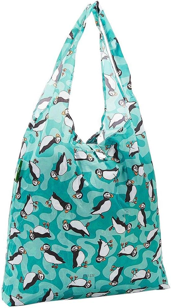 ECO CHIC Foldable Reusable Grocery Bags - Lightweight, Recycled & Reusable Shopping Bag - Waterproof Packable Tote - Image 5