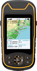 Handheld GPS for Hiking, Rugged and Waterproof Handheld GPS Navigator, 3.2" Sunlight Readable Screen, Compact Satellite Handheld GPS with USA Topo Map, Multi-GNSS Support, Extra Battery Life by NiesahYan