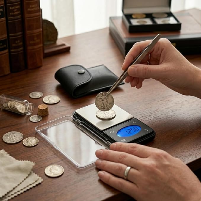 Smart Weigh ZIP600 Ultra Slim Digital Pocket Scale 600g by 0.1g with Counting Feature,Gram Scale and Ounce Scale, High Precision Accuracy - Image 4