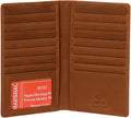 Marshal Bifold Genuine Leather RFID Blocking Credit Card ID Holder Tall Wallet (Antique) by Marshalwallet