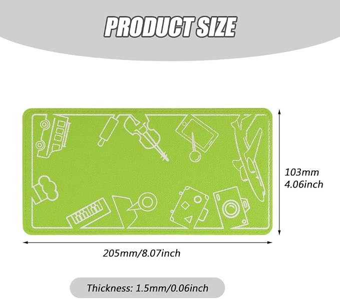 Airplane Phone Holder Flexible Flight Cell Phone Holder and Flexible Tablet Stand Airplane Travel Essential Accessories for Most Smartphones, Tablets(Color:Green) - Image 2