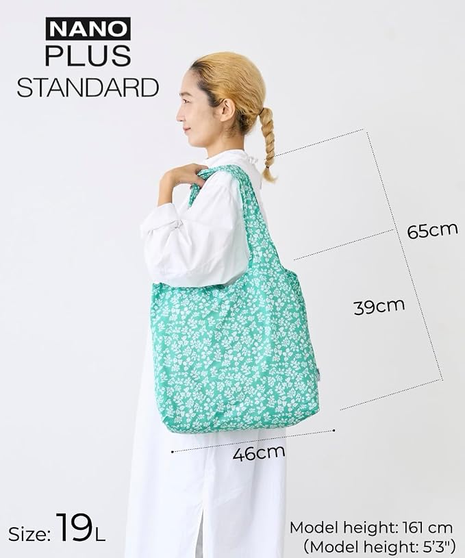 Compact Reusable Grocery Tote Bag – Lightweight, Foldable & Packable Shopping Bag for Travel - Image 2