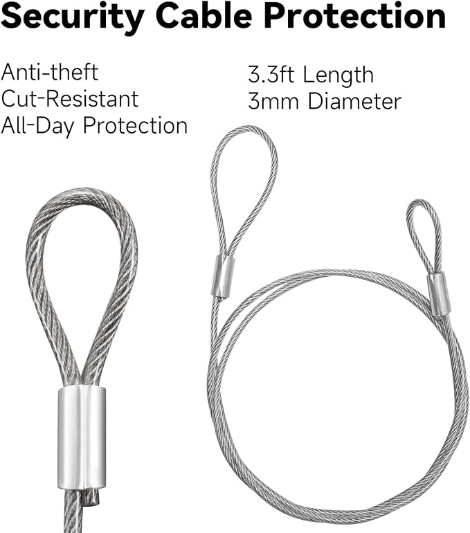 KOSMCCO Beach Locking Bag, Portable Safe, 9x7.5 Inch, Beach Day | Anti-Theft Design, Security Cable Included, Holds Phone Wallet and Keys, Ideal for Beach Pool Cruise and Travel - Image 5