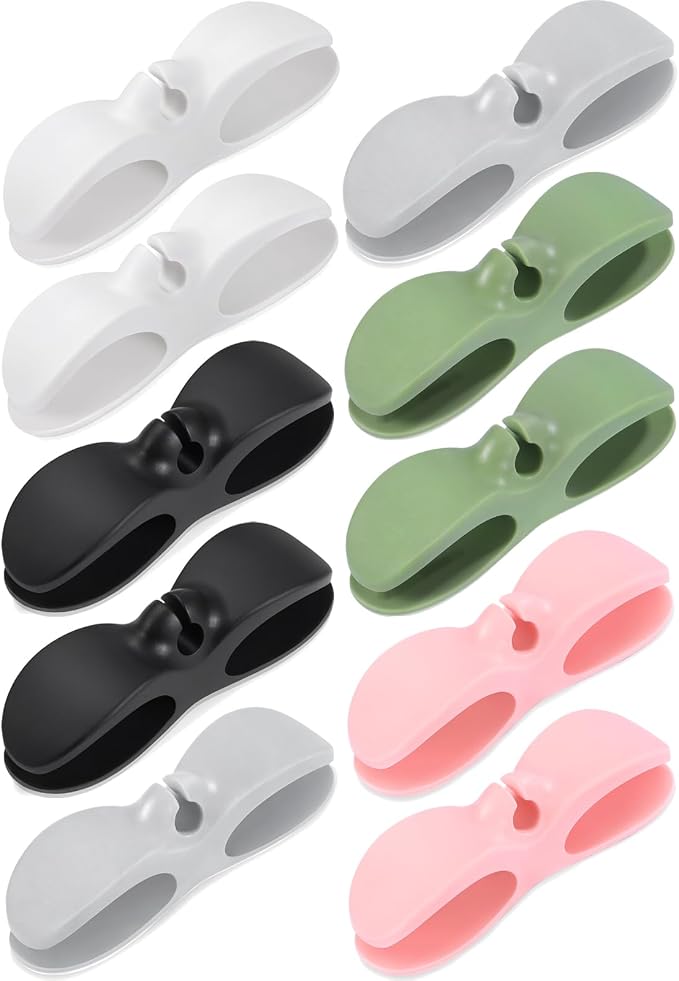 SisBroo Cord Organizer for Appliances, 10PCS Kitchen Appliance Cord Winder Cable Organizer, Cord Holder Cord Wrapper for Appliances Stick on Pressure Cooker, Mixer, Blender, Coffee Maker, Air Fryer by SisBroo