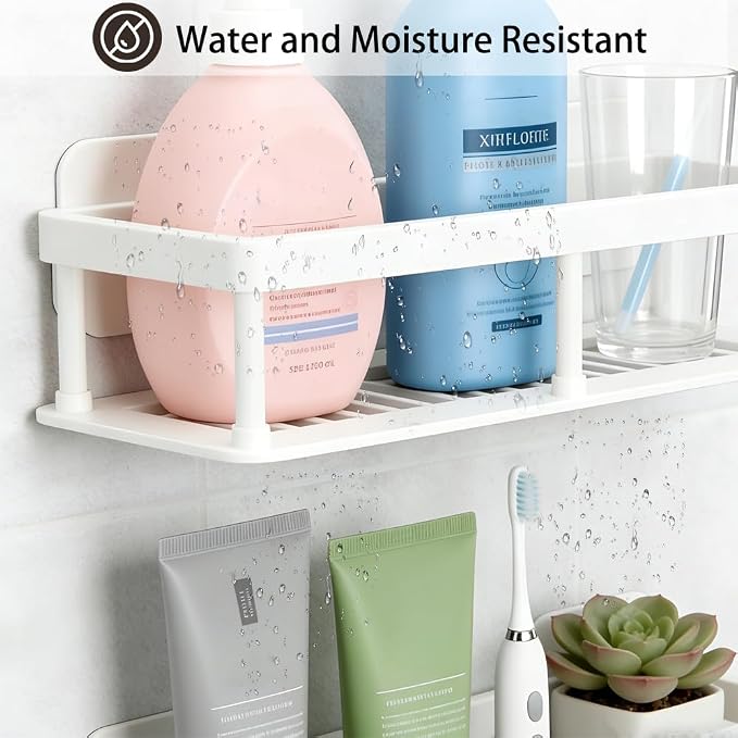2pc Cosmetic Storage for Dresser Vanity and Bathroom Countertop, Detachable Storage Rack,No Drill Shelves for Wall, Cosmetic Display Case - Image 6