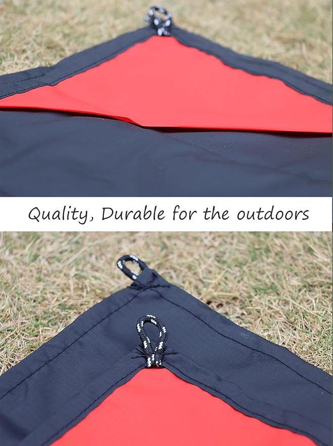 Orga'Neat Pocket Picnic Blanket, Compact Lightweight Tarp for Camping | Foldable, Easy to Carry, Water Resistant Sandproof Washable Quick Dry Mat for Beach, Festival, Travel, Outdoor Recreation - Image 3