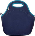 Built Gourmet Getaway Neoprene Lunch Bag - Insulated, Reusable, & Machine-Washable Lunch Tote for Hot and Cold Food Storage, Lightweight & Reusable - One Size (Celestial Blue) by Built