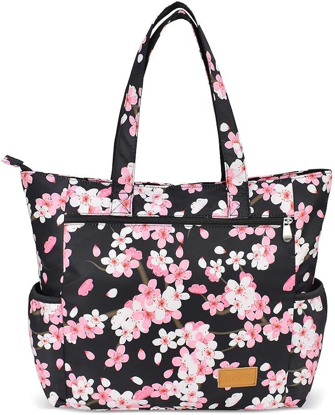 CLOUDMUSIC Shoulder Tote Bag For Nurses Teachers Work Gym Travel Beach Women With Large Capacity Waterproof - Image 8
