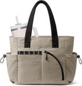 LOVEVOOK Women's Tote Handbags, Puffer Bag and Work Bags with Compartment for Women, Lightweight Quilted Nurse Shoulder Daily by LOVEVOOK