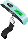 BAGAIL Digital Luggage Scale, 110lbs Hanging Baggage Scale with Backlit LCD Display, Portable Suitcase Weighing Scale, Travel Luggage Weight Scale with Hook, Strong Straps for Travelers by BAGAIL