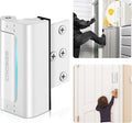 Home Security Door Lock, Door Reinforcement Lock for Kids Safety, White | Withstands 1000 lbs of Impact, Door Lock for Front Door, Defender Door Locks Latch, Inside Door Lock, For Door Security by Crosize
