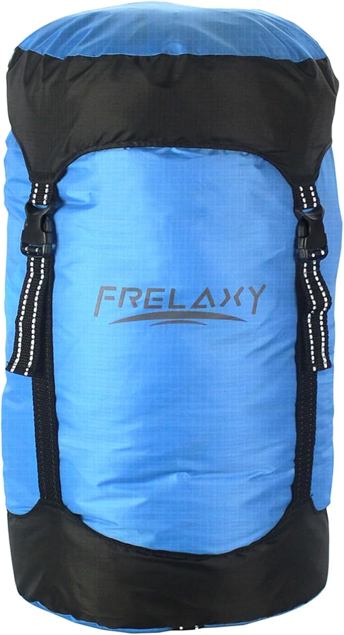 Frelaxy Compression Sack, 40% More Space! Sleeping Bag Stuff Sack | Ultralight Compression Stuff Sack, Water-Resistant & Ultralight Space Saving Gear for Camping, Hiking 11L/18L/30L/45L/52L by Frelaxy