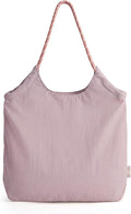 BAGSMART Tote Bag for Women, Travel Tote Beach Bag with Zipper for Gym by BAGSMART