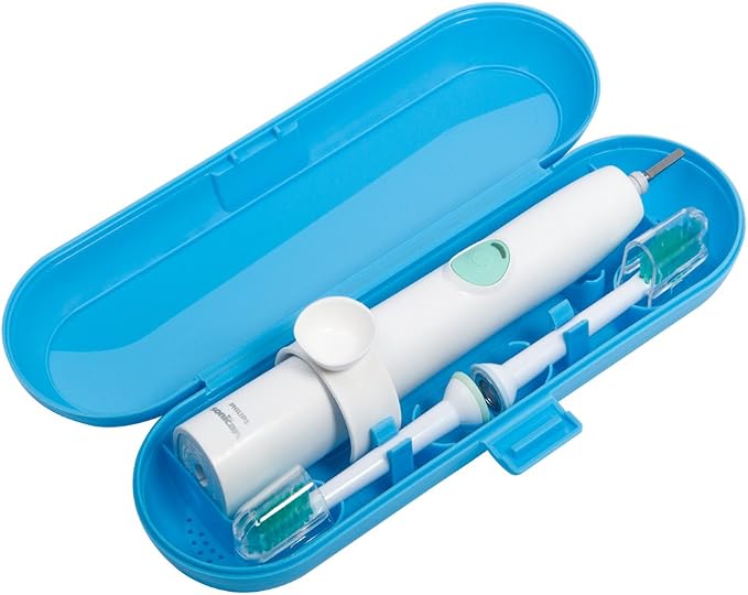 Nincha Portable Electric Toothbrush Travel Case for Philips Sonicare Series-Durable, Environmentally Friendly, Breathable, Food-Safe Plastic Material(Blue) by Nincha