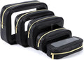 YOPCDJ 5PCS Diaper Bag Organizer Pouch Set, TSA Approved Toiletry Bag，Clear Waterproof TPU Makeup Bag Set Travel Organizer Bags for Women and Kids by YOPCDJ