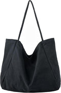 Canvas Tote Bag for Women Large Hobo Shoulder Bag for Work Travel Casual Message Bag Tote Purse handbags by YAVCOOL
